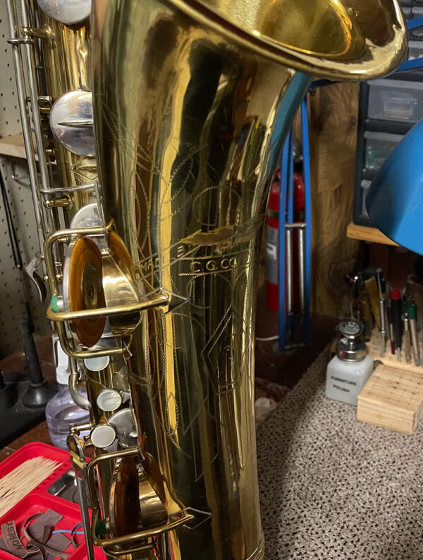 Conn 'Naked Lady' Low Bb Baritone Saxophone
